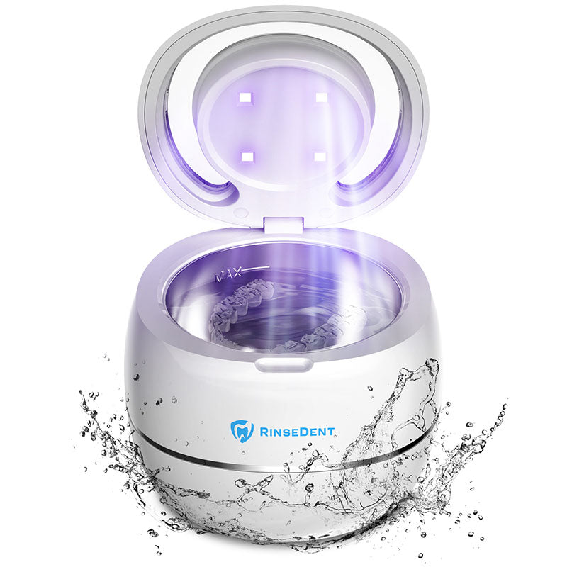 RinseDent® Ultrasonic & UV Cleaner for Dental Appliances